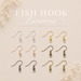 Fish Hook Earwires