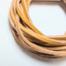 Tan Flat Leather Cord - 3mm