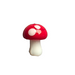 Handmade Glass Mushroom Bead