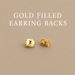 Gold Filled Earwires & Studs