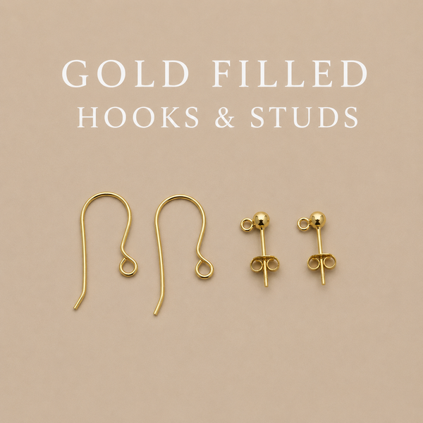 Gold Filled Earwires & Studs