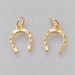 Gold Plated Horseshoe Charm