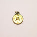 Compass Charm -Gold & Silver