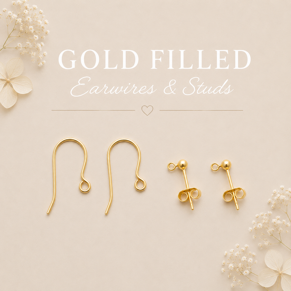 Gold Filled Earwires & Studs