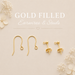 Gold Filled Earwires & Studs