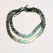 Green Heart Hematite Beads – 5mm x 6mm x 2mm (Approx. 81 beads)