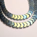 Green Arrowhead Hematite Beads