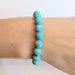 Magnesite Elasticated Bracelet