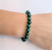 Malachite Elasticated Bracelet