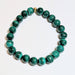 Malachite Elasticated Bracelet