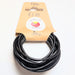 Leather Cord in Black Matte – 2mm (3m)