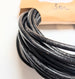 Leather Cord in Black Matte – 2mm (3m)