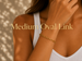 Waterproof Gold Stainless Steel Bracelets