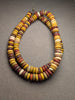 Mookaite Semi-Precious Disc Beads - 6.5 x 2.5mm