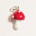 Red Mushroom Charm Gold & Silver