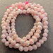 Baby Pink Opaque Cubic Zirconia Beads - 3mm