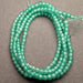 Peppermint Green Cubic Zirconia Faceted Beads - 2mm