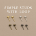 Simple Studs with Loop