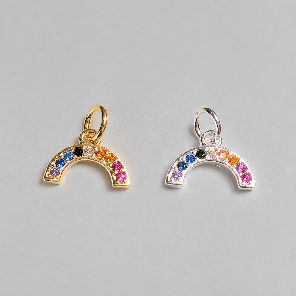 Rainbow Charm - Gold & Silver