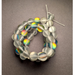 Rainbow & Silver Glass 'Glow' Beads – 8mm