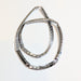 Symetrical Shaped Silver Hematite Beads