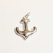 Anchor Charm - Gold & Silver