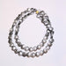 Silver Scallop Shell Hematite Beads