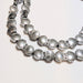 Silver Scallop Shell Hematite Beads