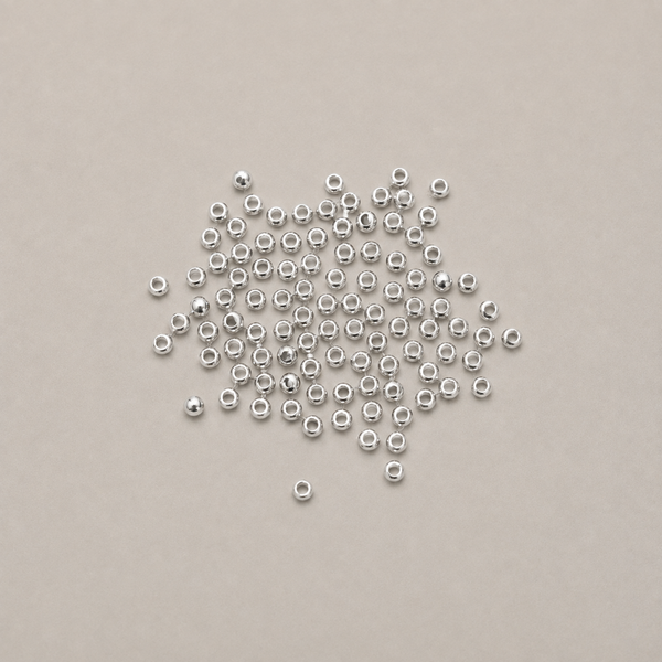 Silver Bead Crimps – Size 1 (2g)