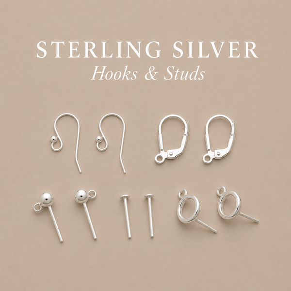 Sterling Silver Hooks & Studs