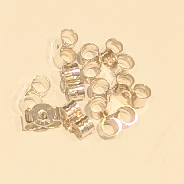 Butterfly Earring Backs - 925 Sterling Silver (10pcs)
