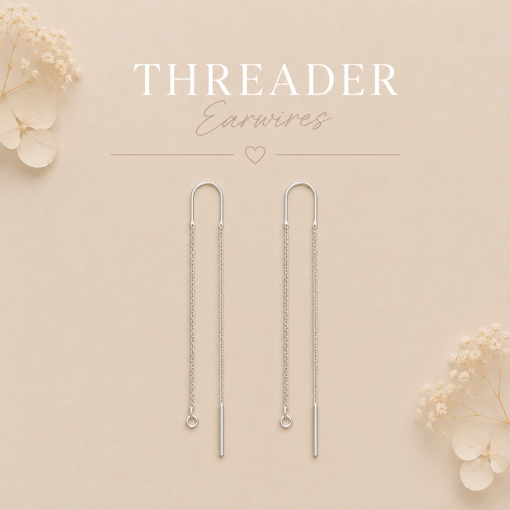 Sterling Silver Threader Earwires