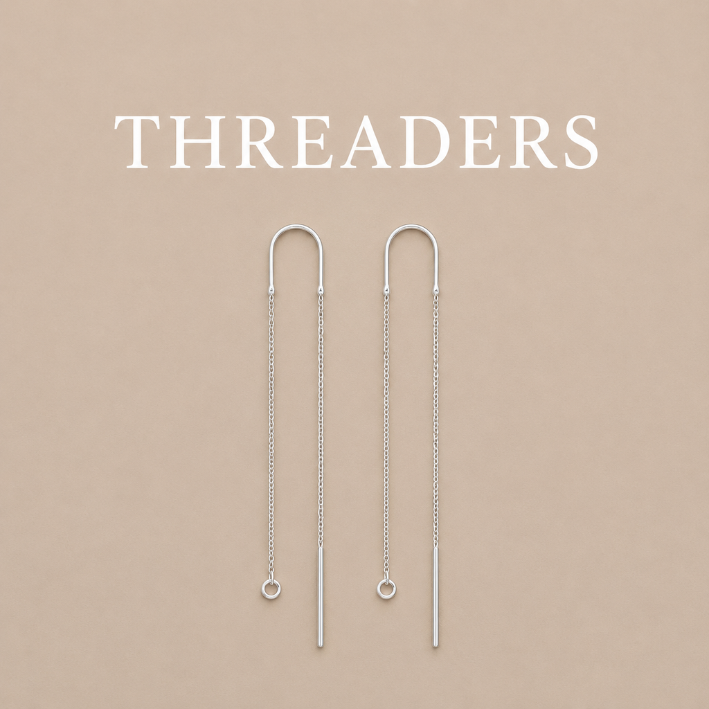 Sterling Silver Threader Earwires