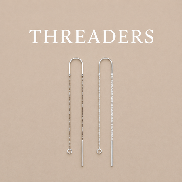 Sterling Silver Threader Earwires