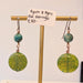 Agate & Tiger Eye Earrings