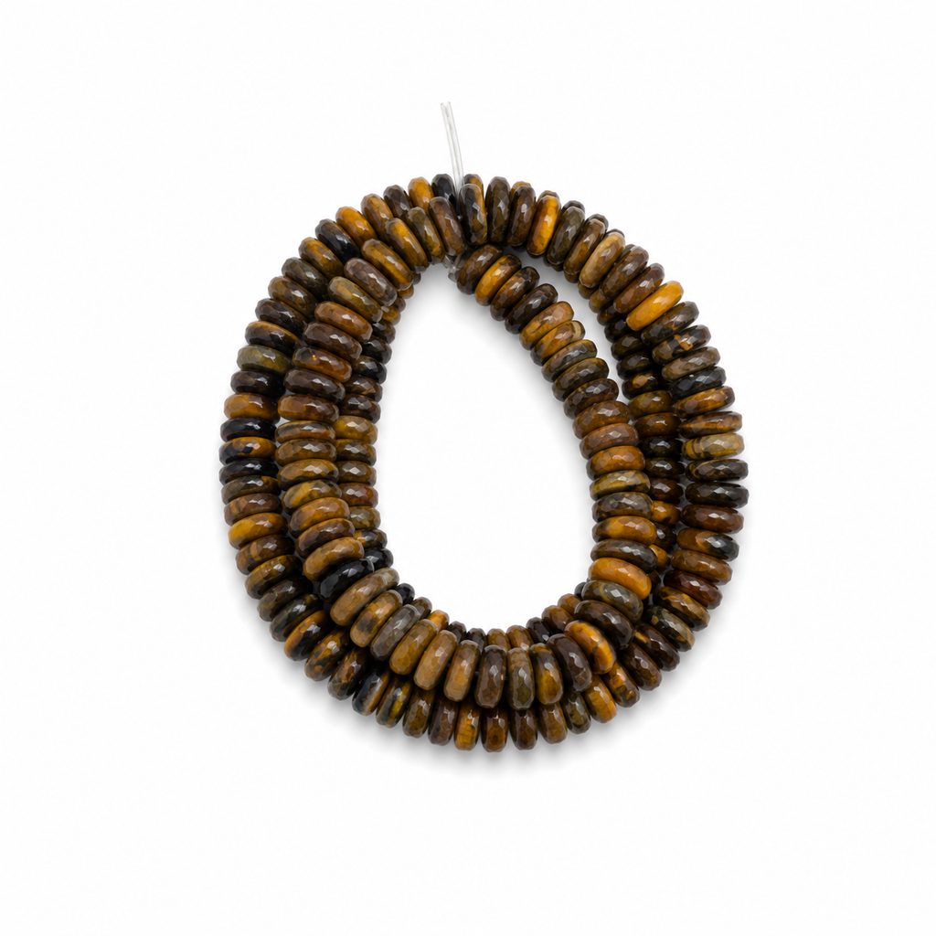 Tiger's Eye  – 6 x 2.5mm Disc