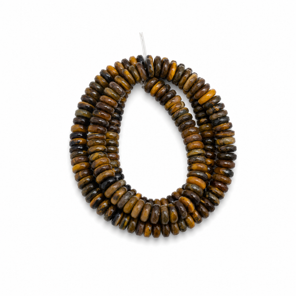 Tiger's Eye  – 6 x 2.5mm Disc