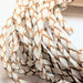 White Woven Leather Cord (Plaited) – 3mm (2 meters)