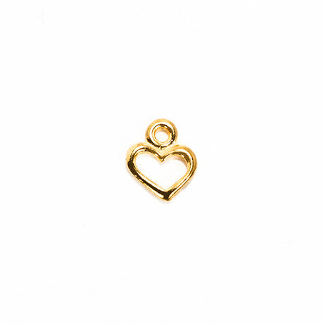 Gold Heart Charm