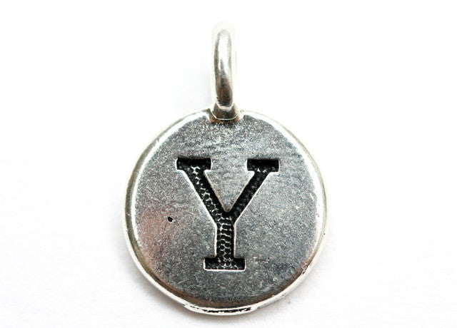 Letter &#039;Y&#039; Charm