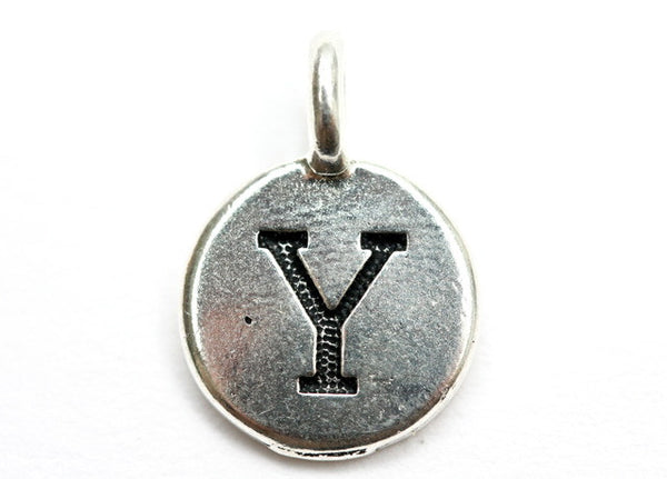 Letter 'Y' Charm