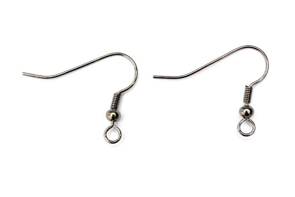 TierraCast French Hook Ear Wire Sterling Silver large loop with