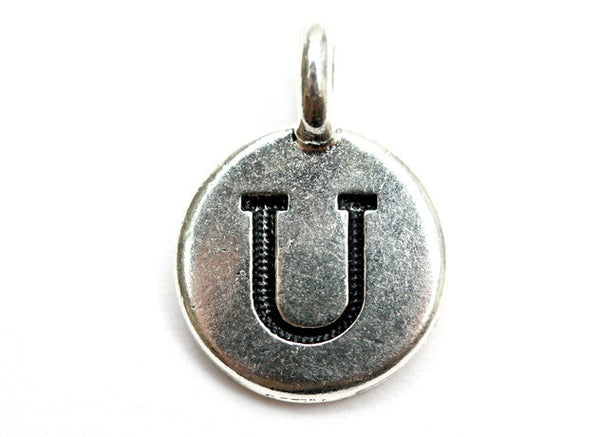 Letter 'U' Charm