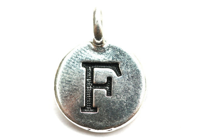 Letter &#039;F&#039; Charm