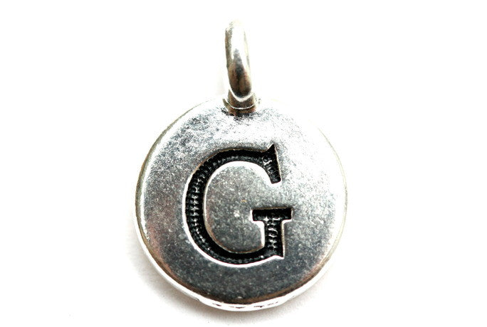 Letter &#039;G&#039; Charm