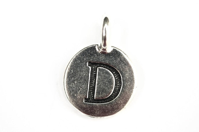 Letter 'D' Charm