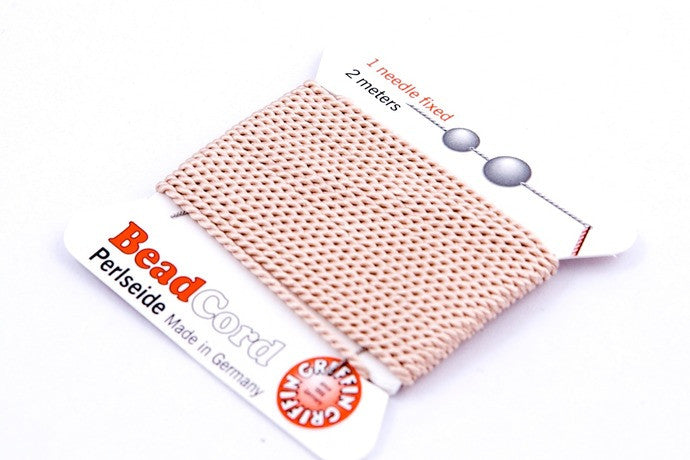 Light Pink Natural Silk Thread - Size 16