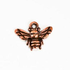 Tierracast Copper Bumble Bee Charm