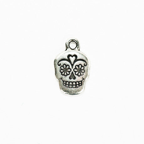 Silver Sugar Skull