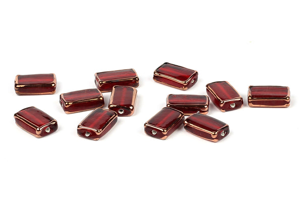 Kerrie Berrie Czech Glass Handmade Lampwork Beads in Red